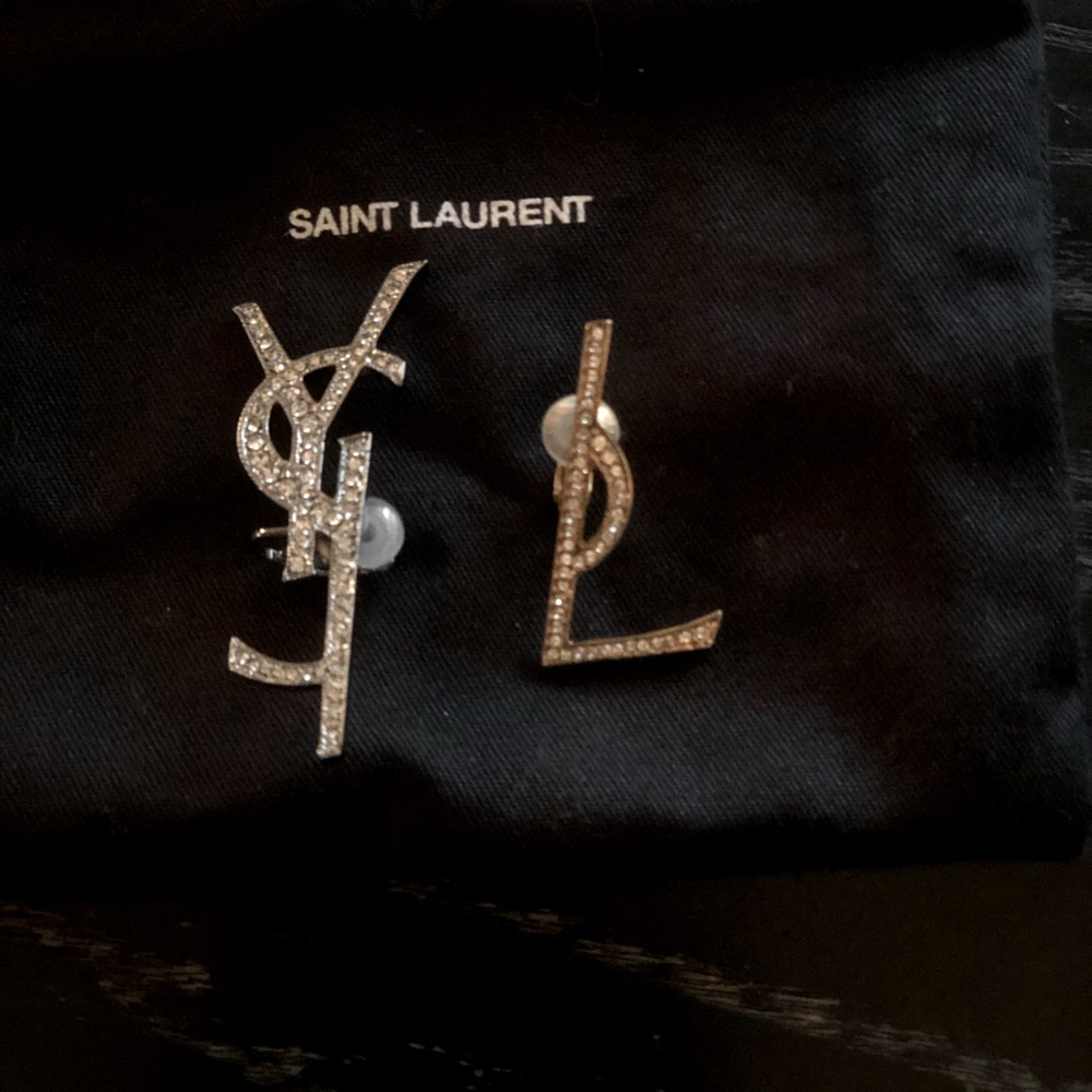 YSL Clip Earrings